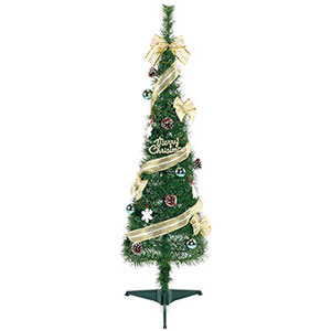 クリスマスツリー 簡単設置 120cm 通販 販売
