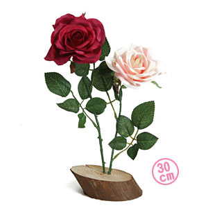 スタンド　薔薇（バラ）　30cm