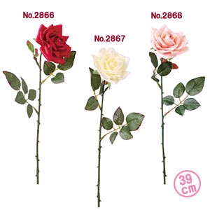 造花　薔薇（バラ）　39cm