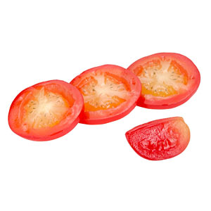 食品サンプル　トマト　スライス