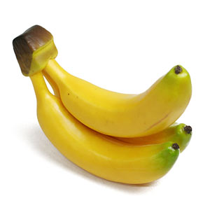 食品サンプル　バナナ