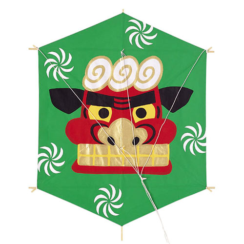 装飾用 六角凧 60cm 獅子舞 通販・販売